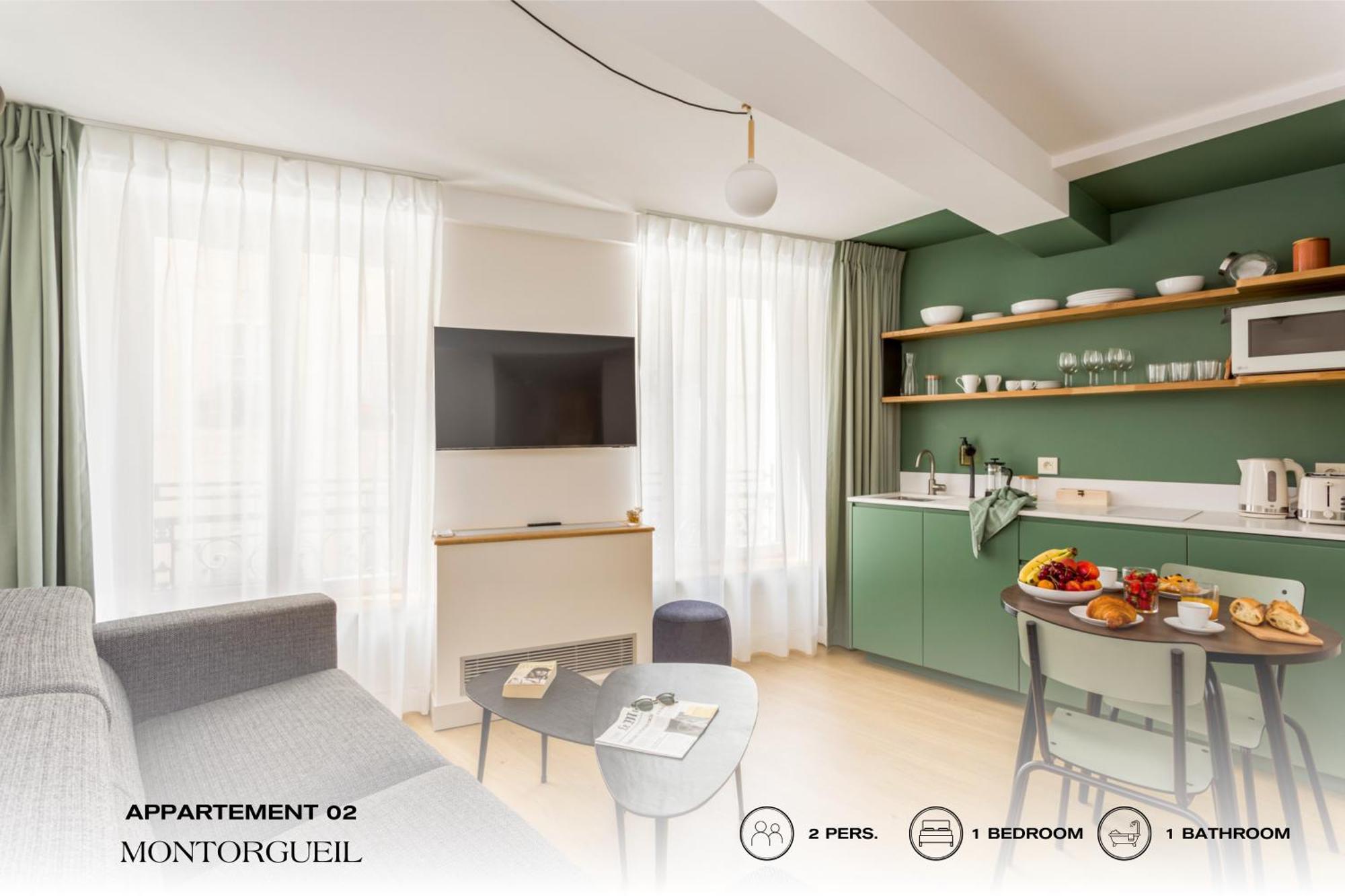 Beauquartier - Montorgueil Apartman Párizs Kültér fotó