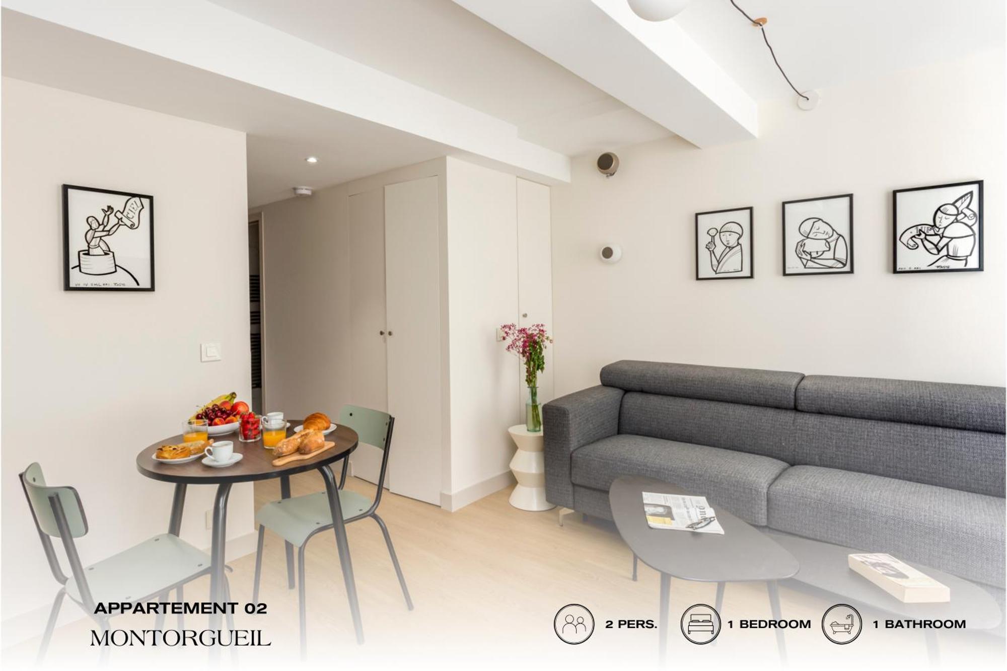 Beauquartier - Montorgueil Apartman Párizs Kültér fotó